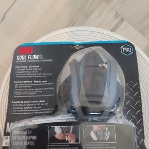 3m cool flow respirator,3M Size M , OV, P95 Professional .Respirador Para Fresco